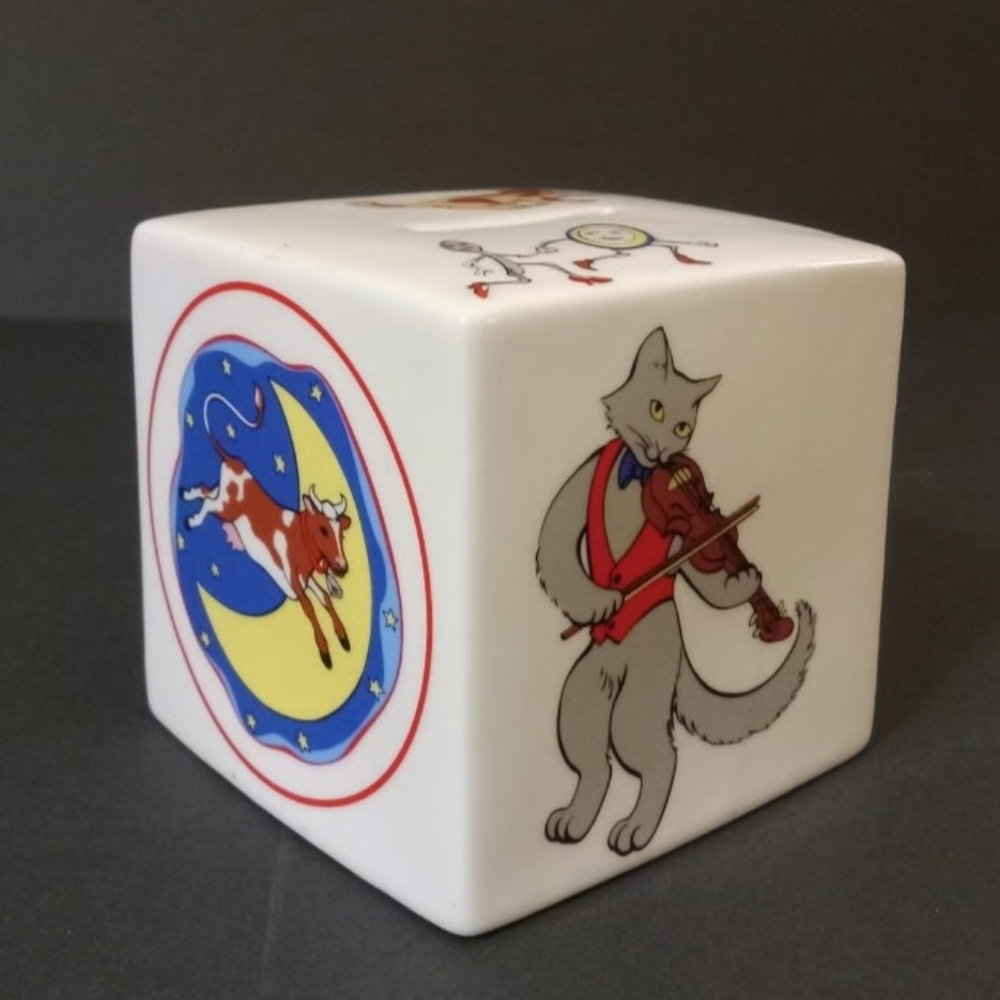 Vintage Tiffany & Co. Ceramic Baby Bank in Tiffany Bag - Picture 9 of 9